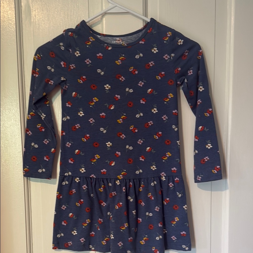 Carter’s Floral Long Sleeve Girls Dress